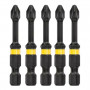Набір біт DeWALT IMPACT TORSION, ударні, Philips, Ph2, L = 50 мм, 5 шт (DT7998T)