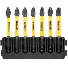 Набір біт DeWALT в касеті для Tough Case, FlexTorq, L=57 мм, Рh1, Рh2-2шт, Рz1, Рz2-2шт. (DT70819)