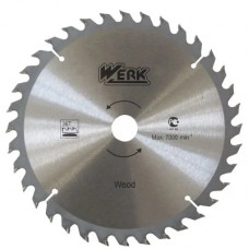 Диск пильний Werk по дереву - 185х20 40 зуб. (36105)