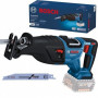 Сабельная пила Bosch GSA 185-LI, 18 В, пропил 230мм, ход 28мм (без АКБ и ЗУ (0.601.6C0.020)