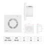 Вытяжной вентилятор ARDESTO BFO-100W