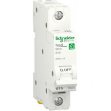 Автоматичний вимикач Schneider Electric RESI9 6kA 1P 16A В (R9F02116)