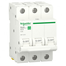 Автоматичний вимикач Schneider Electric RESI9 6kA 3P 32A C (R9F12332)