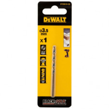 Свердло DeWALT по металу Black & Gold, HSS-G, 3.5 х 70 х 39 мм (DT20516)