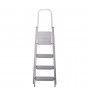 Лестница Eurogold сварная 4-х ступенчатая GREY, 156х49х9см, Арт.214 (ЕГ-214 GREY)