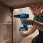 Шуруповерт Bosch GSB 183-LI 18V, 1х2Ah, 21-56 Нм, 374-1815 об/мин, кейс, 1.2 кг (0.601.9K9.101)