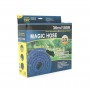 Шланг для поливу Voltronic 10-30м/100ft + розпилювач, насадка на кран, Blue/Green, Box (Garden hose 10-30)