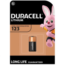 Батарейка Duracell 123 3V High Power літієва, CR123/CR123A/CR17345, 1 шт. в упаковці (5000394123106 / 5000784)