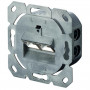 Комп'ютерна розетка Digitus 2xRJ45 FTP, для відкритої проводки (DN-9002-N)