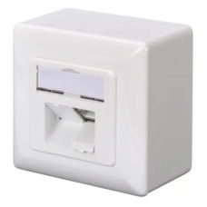 Комп'ютерна розетка Digitus 2xRJ45 FTP, для відкритої проводки (DN-9002-N)