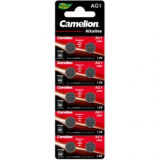 Батарейка AG1 / LR621 / LR60 Alkaline * 10 Camelion (AG1-BP10)
