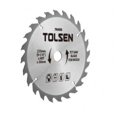 Диск пильний Tolsen пильний з ТВС напайками по дереву 254х60Т*30мм (76461)