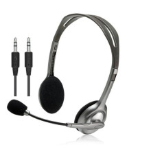 Навушники Logitech H110 Stereo Headset with 2*3pin jacks (981-000271)