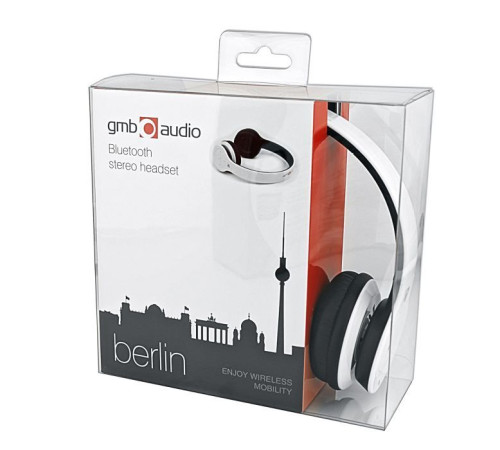 Наушники Gembird BHP-BER White (BHP-BER-W)