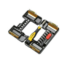 набор инструментов Topex насадок с держателем, 37 ед. (39D343)