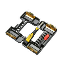 Набір інструментів Topex насадок с держателем, 37 ед. (39D343)