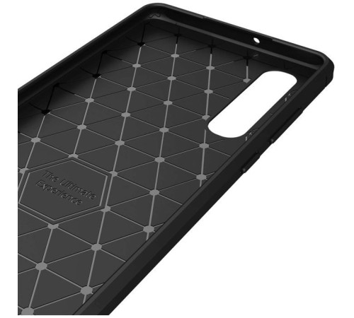 Чехол для мобильного телефона Laudtec для Huawei P30 Carbon Fiber (Black) (LT-P30B)