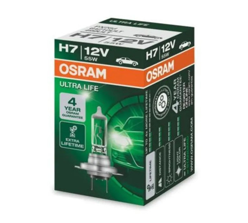 Автолампа Osram галогеновая 55W (OS 64210 ULT)