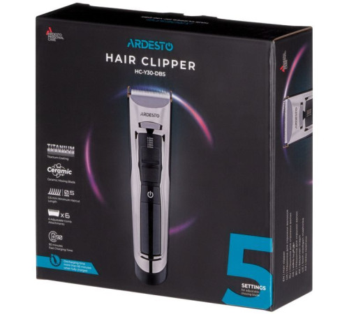  Машинка для стрижки Ardesto HC-Y30-DBS 