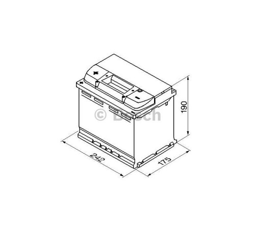 Аккумулятор автомобильный Bosch 60А (0 092 S40 060)