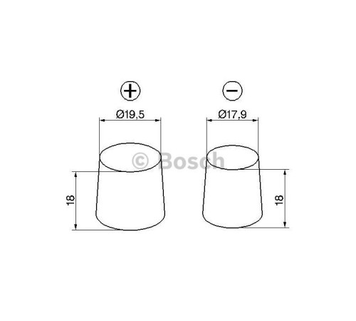 Аккумулятор автомобильный Bosch 74А (0 092 S50 070)