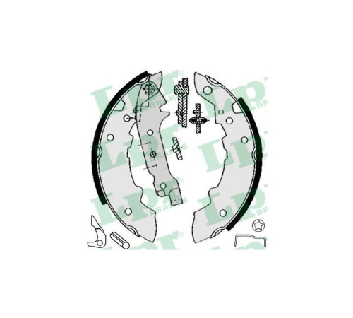 Тормозные колодки LPR 04471