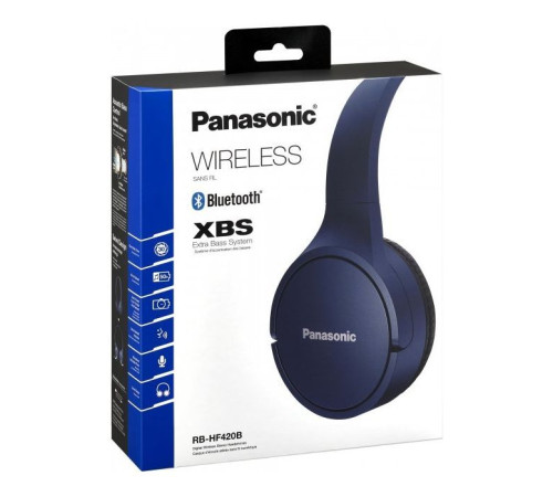 Наушники Panasonic RB-HF420BGEA Blue (RB-HF420BGEA)