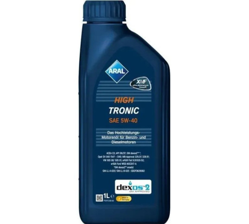 Моторное масло Aral HighTronic 5W-40, 1л (7114)