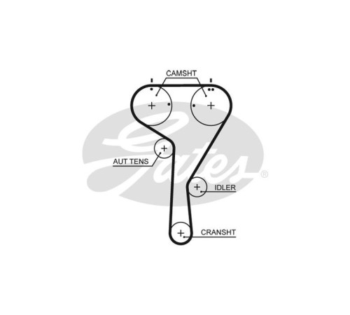 Ремень ГРМ Gates 5680XS