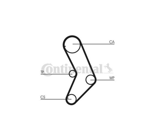 Ремень ГРМ CONTITECH CT999