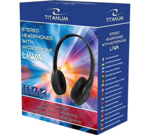 Наушники Esperanza Titanum Liwa Black (TH114)