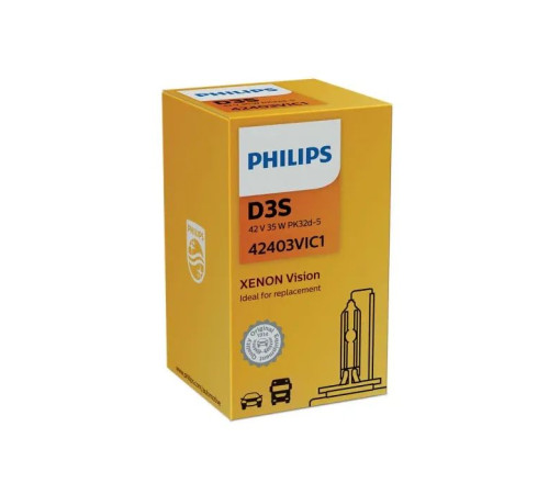  Автолампа Philips D3S 42403VIC1 42V 35W (6493) 