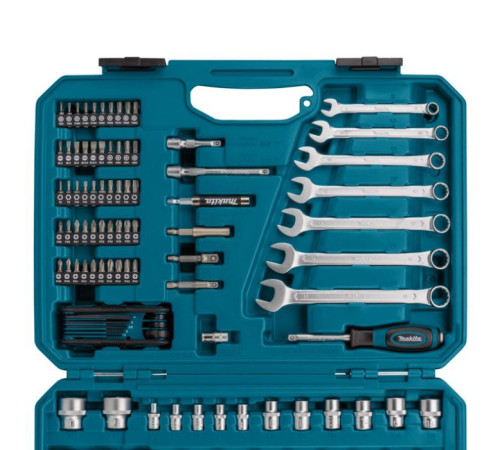Набор инструментов Makita E-06616, 120 шт. (E-06616)