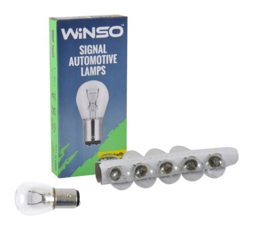  Автолампа WINSO P21/5W 21/5W BAY15d (725130) 