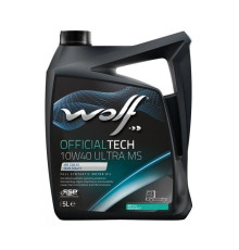 Моторна олива Wolf OFFICIALTECH 10W40 ULTRA MS 5л (8307317)