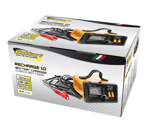 Зарядное устройство для автомобильного аккумулятора Bottari 0.5-10A 6/12V 