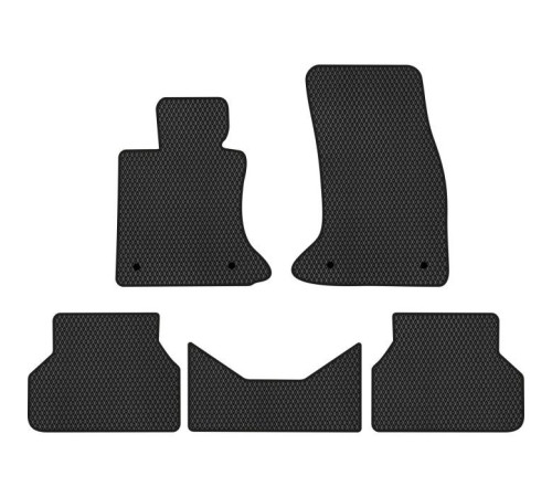 Коврик в салон EVAtech BMW 5 Series (E60) 2003-2010 6 поколения (BM1419CB5BW4RBB)