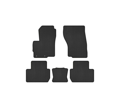 Коврик в салон EVAtech Mitsubishi Outlander 2013-2020 3 поколений (MT3180CB5AV2RBB)