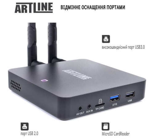 Медиаплеер Artline TvBox KM6 (KM6)