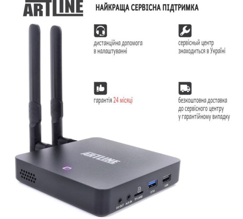 Медиаплеер Artline TvBox KM6 (KM6)