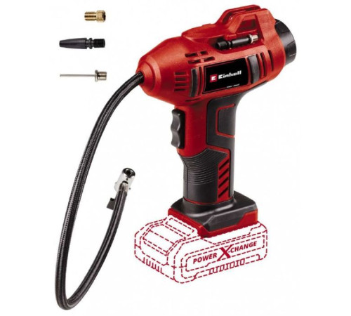 Автомобильный компрессор Einhell CE-CC 18 Li - Solo, 18В, PXC (без АКБ и ЗУ) (2071010)