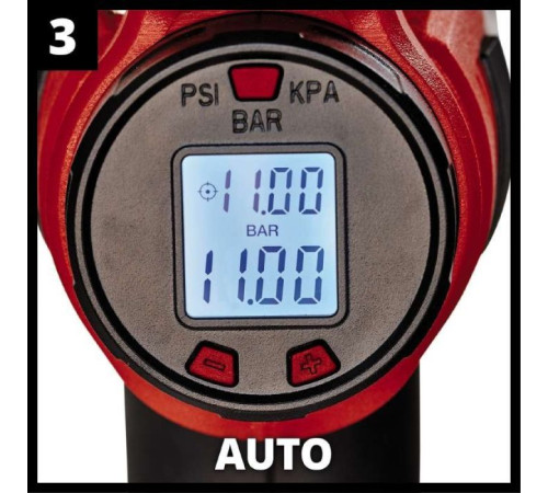 Автомобильный компрессор Einhell CE-CC 18 Li - Solo, 18В, PXC (без АКБ и ЗУ) (2071010)