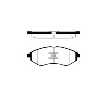 Тормозные колодки HI-Q SP1158