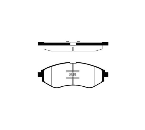 Тормозные колодки HI-Q SP1158
