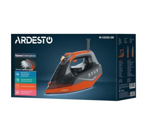 Утюг Ardesto IR-C2233-GR