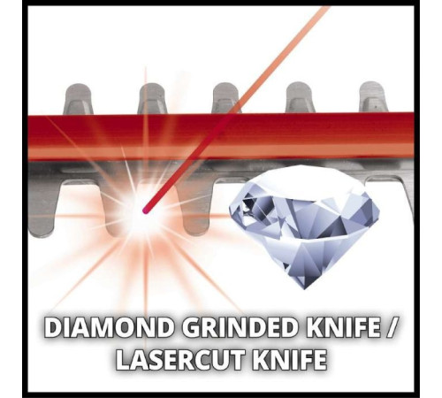 Кусторез Einhell GE-CH 18/40 Li - Solo, 18В, PXC, 400 мм, 2 кг (без АКБ и ЗУ) (3410940)