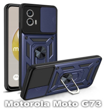 Чохол до мобільного телефона BeCover Military Motorola Moto G73 Blue (709983)