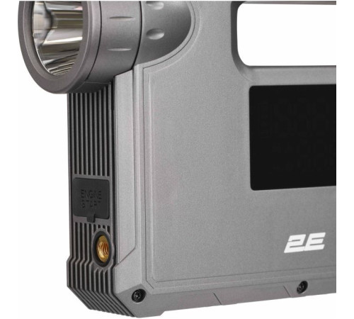 Пуско зарядное устройство 2E Pitman с автомобильным компрессором и фонарем, 10000 mAh/37Wh, 400 А, 1xUSB/2.4 A (2E-CJSPBPL-BK)