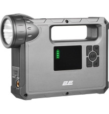 Пуско зарядний пристрій 2E Pitman з автомобільним компресором та ліхтарем, 10000 mAh/37Wh, 400 А, 1xUSB/2.4 A (2E-CJSPBPL-BK)