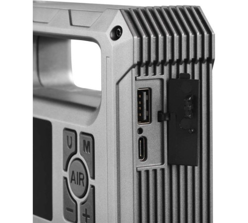 Пуско зарядное устройство 2E Pitman с автомобильным компрессором и фонарем, 10000 mAh/37Wh, 400 А, 1xUSB/2.4 A (2E-CJSPBPL-BK)